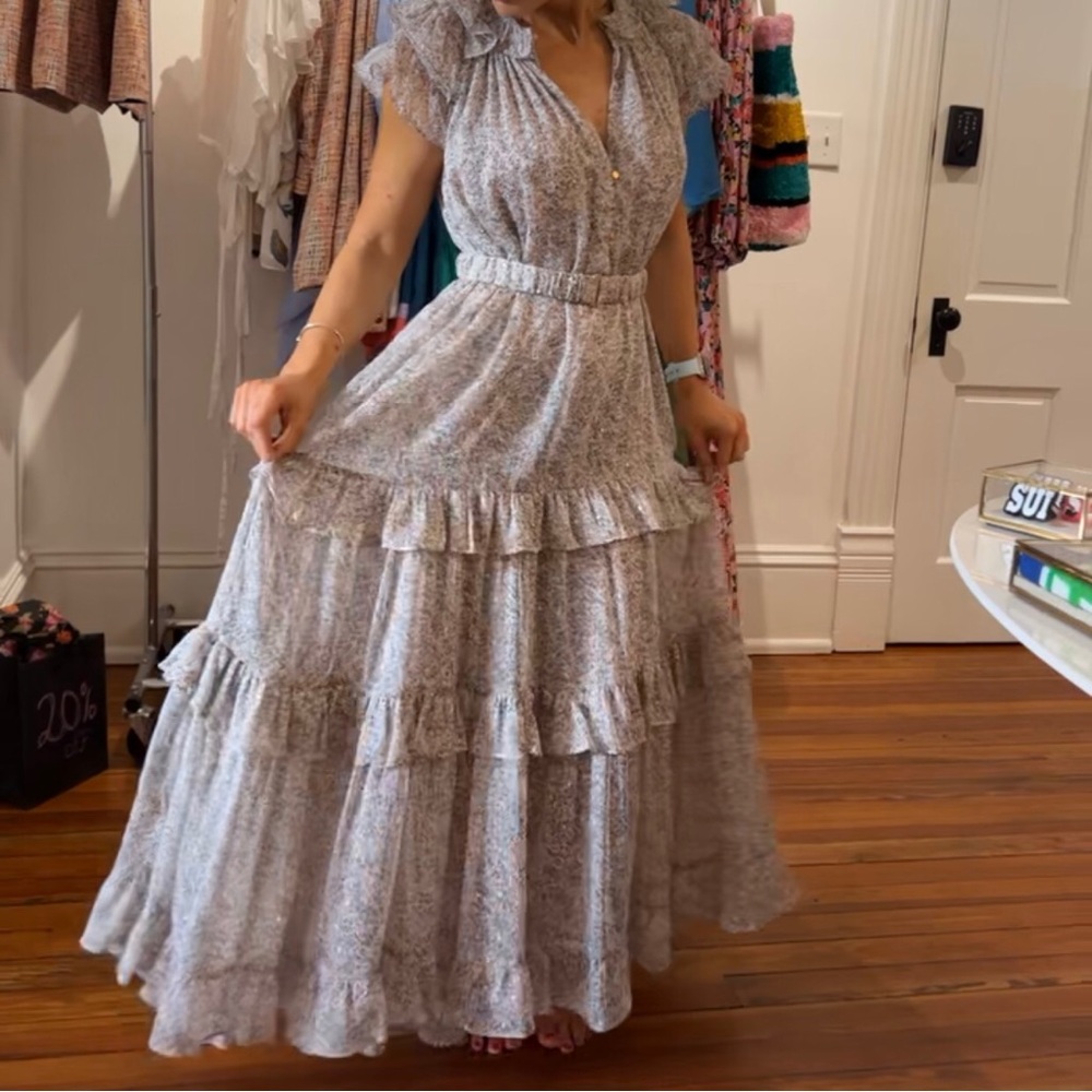 Sabina Musayev Ornella Ruffled Dress